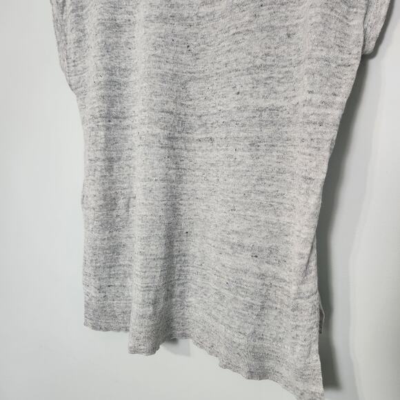 Patagonia Women's Lightweight Linen Tee Top in Heather Gray, XS - Picture 7 of 10